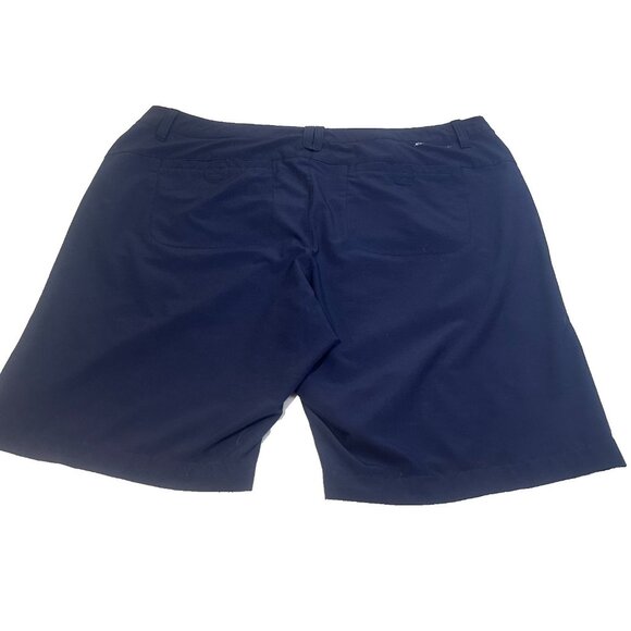 Eddie Bauer Women Shorts Navy Blue Lightweight Hiking Walking Size 18 6" inseam - Picture 2 of 5